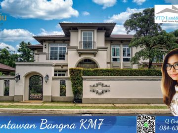 Luxury house For Sale/Rent at Nantawan Bangna km7 L-Size