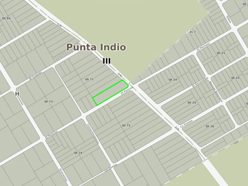 Lote De 40x167 En Punta Indio, Provincia De Buenos Aires.