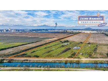 Se vende terreno INDUSTRIAL y URBANO de 9 hectáreas, Teno, cerca de carretera