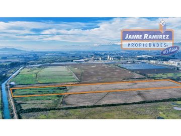 Se vende terreno INDUSTRIAL y URBANO de 9 hectáreas, Teno, cerca de carretera