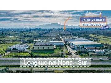 Se vende terreno INDUSTRIAL y URBANO de 9 hectáreas, Teno, cerca de carretera