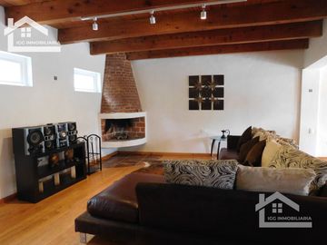 VENTA DE CASA ESTILO ALPINA EN MINERAL DEL CHICO