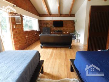 VENTA DE CASA ESTILO ALPINA EN MINERAL DEL CHICO