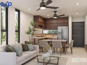 Casa en venta de 2 pisos y 2 recámaras en Conkal Yucatán - Preventa diciembre 2026