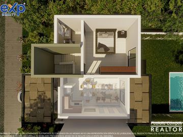 Casa en venta de 2 pisos y 2 recámaras en Conkal Yucatán - Preventa diciembre 2026