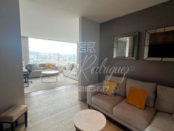 DEPARTAMENTO EN VENTA, TORRE CUMBRES, León,Gto; JUNTO A TEC. DE MONTERREY, 2 REC.