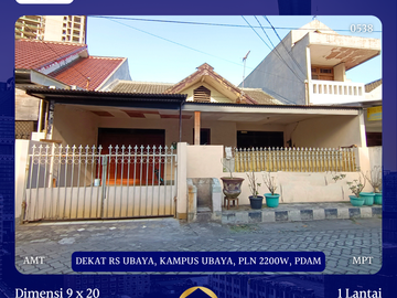 DIJUAL RUMAH TENGGILIS & RUNGKUT MEJOYO AREA SEKITAR UBAYA TANAH KOST