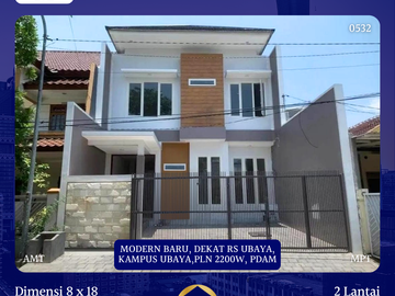 DIJUAL RUMAH TENGGILIS & RUNGKUT MEJOYO AREA SEKITAR UBAYA TANAH KOST