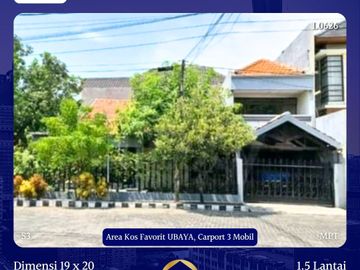 DIJUAL RUMAH TENGGILIS & RUNGKUT MEJOYO AREA SEKITAR UBAYA TANAH KOST
