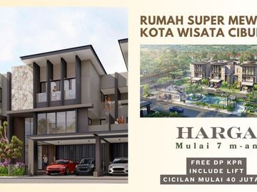 Rumah Mewah Kota Wisata Cibubur dengan Lift Pribadi