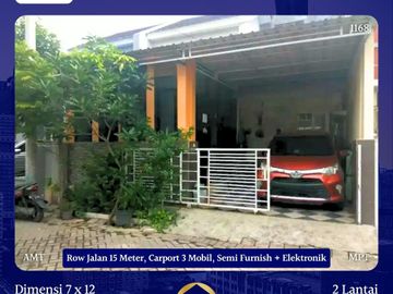 DIJUAL RUMAH WISATA GREEN SEMANGGI SURABAYA WONOREJO RUNGKUT