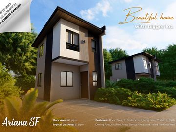 2 bedrooms single house and lot in Naga city near naga airport CWC