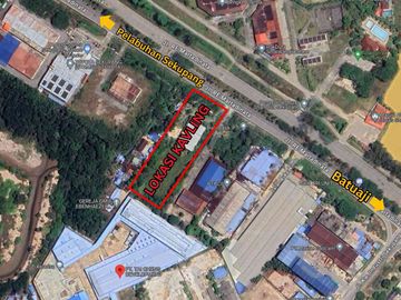 Industrial Land and Warehouse Across from Shangrila Garden Sekupang For Sale