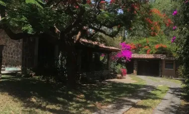 Ahuatepec Morelos Rancho Tecoroztitla Terreno Con Chalet Y Espacio Para Construir