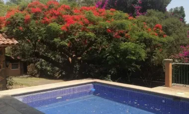 Ahuatepec Morelos Rancho Tecoroztitla Terreno Con Chalet Y Espacio Para Construir