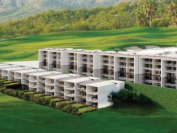 Departamento vista al mar, pre-construcción, Club Campestre, San José del Cabo