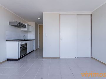 Studio Dormitorio + 1 Baño en Estación Central, Metro San Alberto Hurtado.