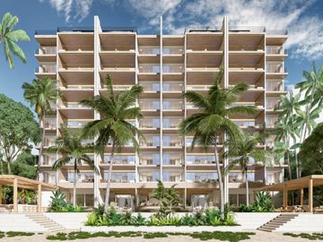 Departamento con acceso a la playa, en venta, zona Progreso, Merida, Yucatan.