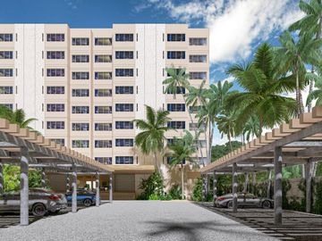 Departamento con acceso a la playa, en venta, zona Progreso, Merida, Yucatan.