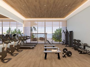 Departamento con acceso a la playa, en venta, zona Progreso, Merida, Yucatan.
