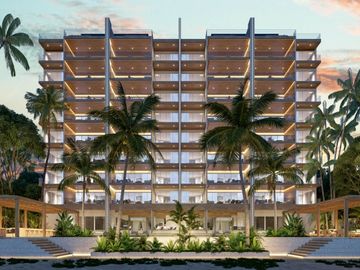 Departamento con acceso a la playa, en venta, zona Progreso, Merida, Yucatan.