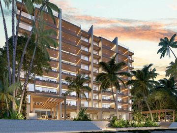Departamento con acceso a la playa, en venta, zona Progreso, Merida, Yucatan.