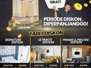 2BR FULL FURNISH MURAH! Apartemen Gunawangsa Tidar Tengah Kota Langka