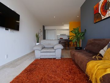 SE RENTA EXCLUSIVO DEPARTAMENTO EN AMIRA CIMA DIAMANTE 2HAB 120 m2