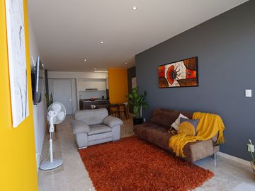 SE RENTA EXCLUSIVO DEPARTAMENTO EN AMIRA CIMA DIAMANTE 2HAB 120 m2