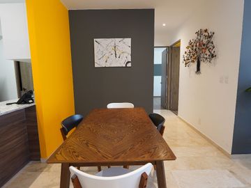 SE RENTA EXCLUSIVO DEPARTAMENTO EN AMIRA CIMA DIAMANTE 2HAB 120 m2