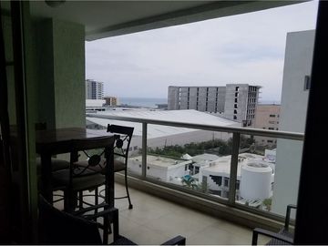 departamento de alquiler en zona centro de manta