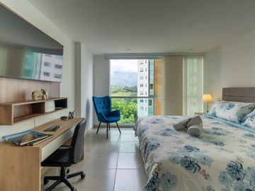 Apartaestudio Amoblado en venta - Av centenario