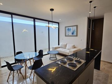 Departamento en Venta de una habitación en Temozón Norte, Yucatán