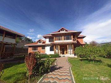 EN VENTA CASA DE CAMPO 1600 MTS DE TERRENO, CASA AMPLIA Y AREAS VERDES CON ARBOLES FRUTALES Y TODOS LOS SERVICIOS BASICOS