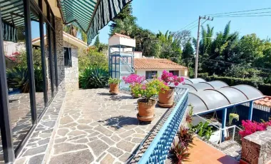 Rancho Tetela Cuernavaca Morelos Residencia En Venta 6 Recamaras