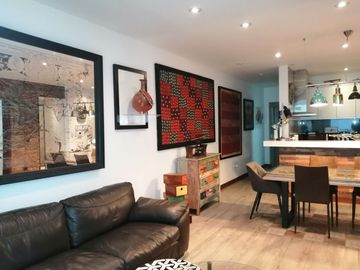 Departamento Amoblado y Equipado 2 Dormitorios con Piscina y Jardín en Alquiler en San Isidro