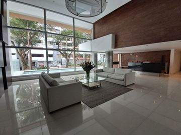 Departamento Amoblado y Equipado 2 Dormitorios con Piscina y Jardín en Alquiler en San Isidro