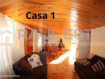 VENDEMOS Terreno de 1.000 mts/2 con 2 casas y bodega
