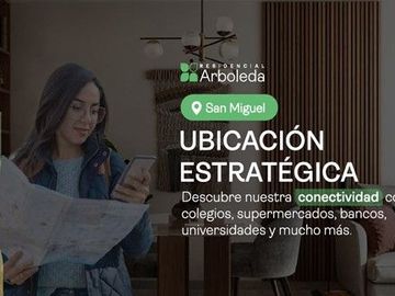 RESIDENCIAL ARBOLEDA DPTO. 601 - 801 / PROYECTO BCP ENTREGA EN AGOSTO