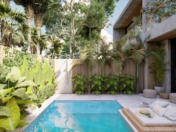 Brand new three bedroom villas for lease in Central Canggu
