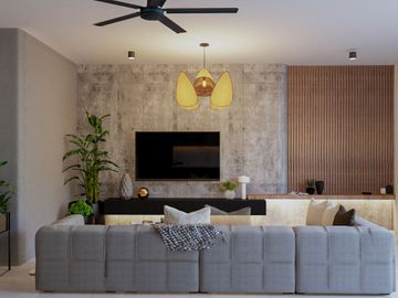 Brand new three bedroom villas for lease in Central Canggu