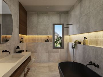 Brand new three bedroom villas for lease in Central Canggu