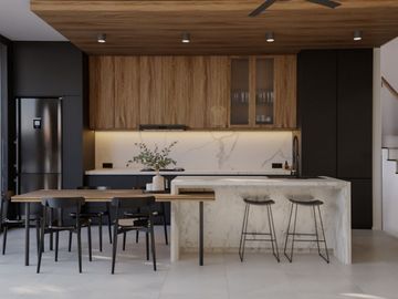 Brand new three bedroom villas for lease in Central Canggu