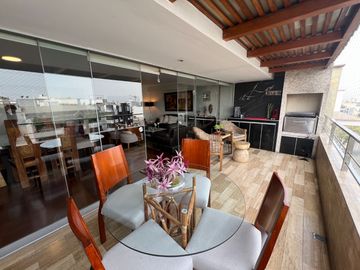 VENTA DEPARTAMENTO PENT HOUSE DUPLEX EN AV. PRECURSORES - CHACARILLA