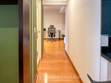 ALQUILER DE ELEGANTE Y MODERNO DEPARTAMENTO AMOBLADO DE 3 HABITACIONES Y 2 COCHERAS EN SAN ISIDRO