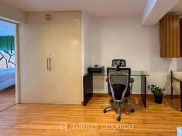 ALQUILER DE ELEGANTE Y MODERNO DEPARTAMENTO AMOBLADO DE 3 HABITACIONES Y 2 COCHERAS EN SAN ISIDRO