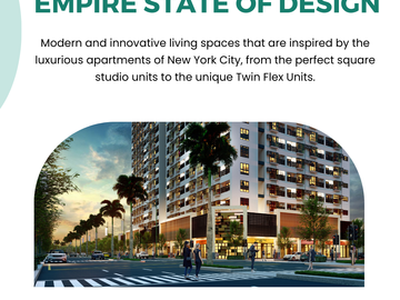 1 Bedroom Condo for Sale in 9 Central Park for as LOW as P9,000 per month at Zero Interest! No Downpayment!