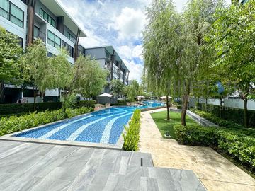 1 Bedroom Condo with Private Garden at Arise Condo Mahidol for Sale