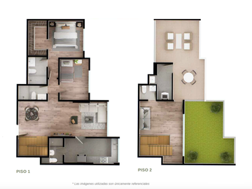Venta de Departamento Dúplex de estreno con 2 habitaciones, en San Isidro, no paga alcabala. Excelentes acabados. ¡¡Aproveche esta ocasión!!