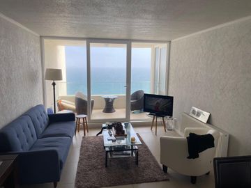Departamento en condominio frente al mar